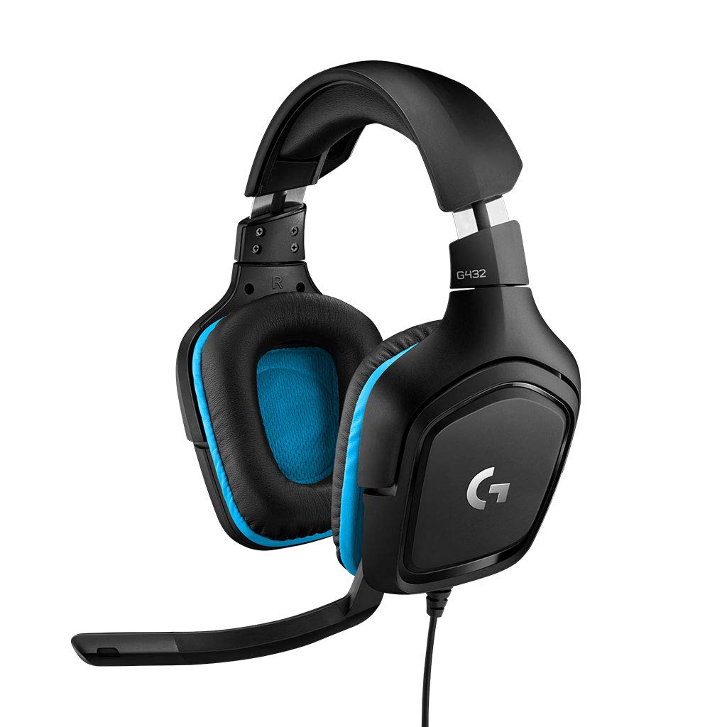 Logitech G432 – Headset Gaming 7.1 Surround Sound DTS