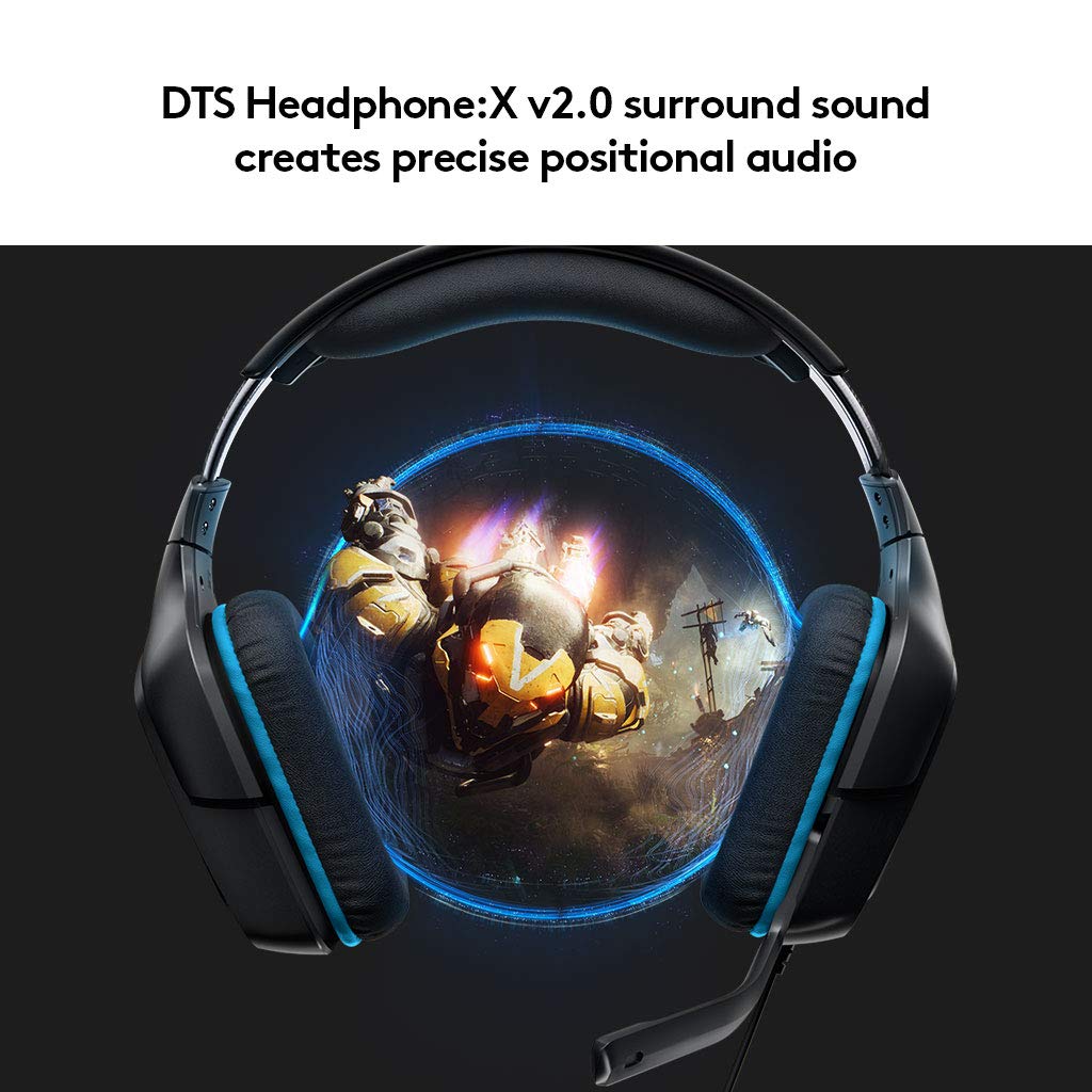 Logitech G432 – Headset Gaming 7.1 Surround Sound DTS