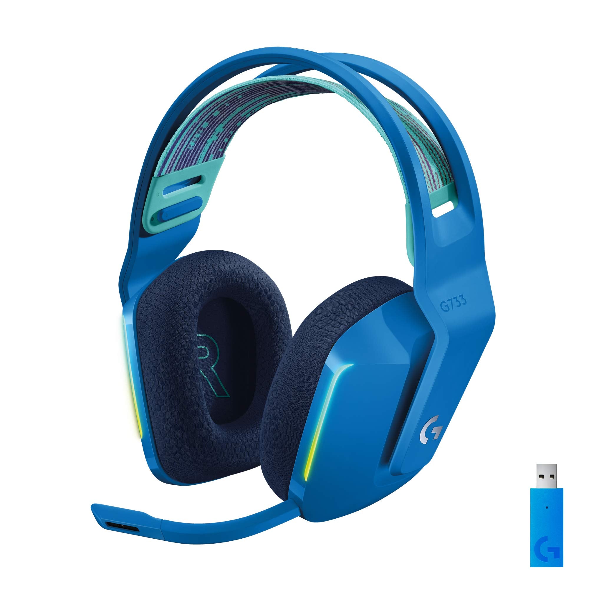 Logitech G733 Lightspeed – Headset Gaming Inalámbrico RGB